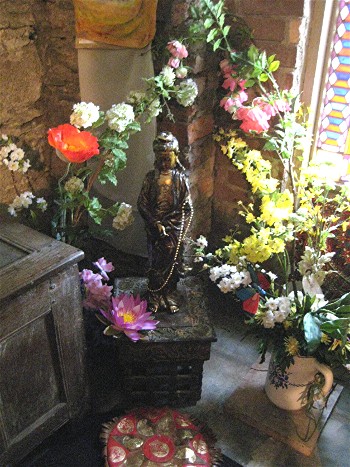 Anteroom of Healing Chapel - Kwan Yin Altar