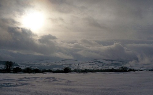 Mt. Leinster in the Snow