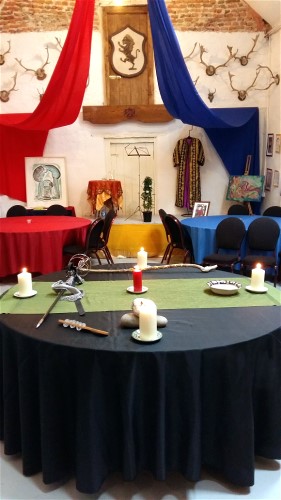 Altar in Old Mill Theatre