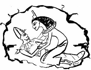Isis Awakens Osiris